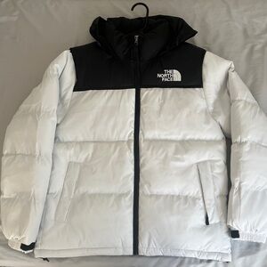 North Face White Puffer Jacket
